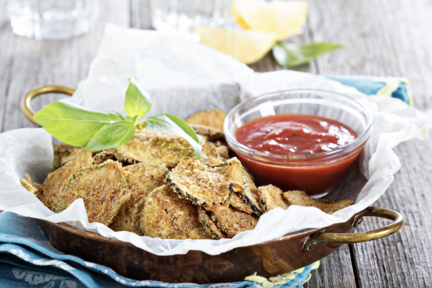 Chips di zucchine