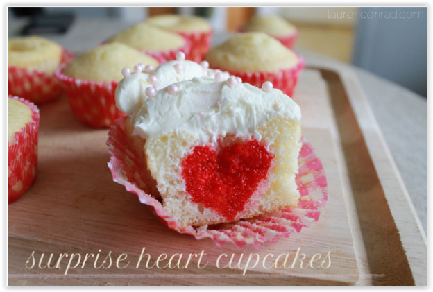 Cupcakes con sorpresa