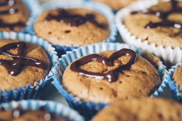 Muffins alla banana e Nutella