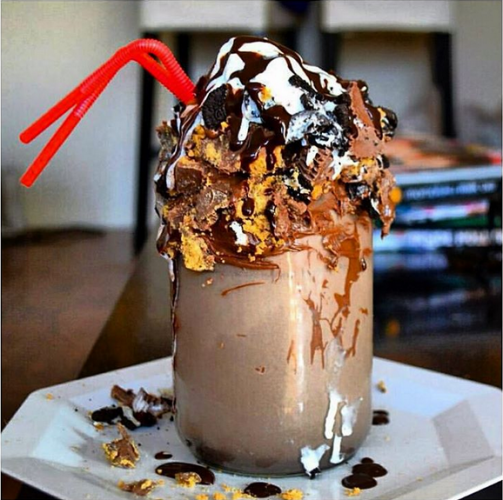 Nutella milkshake