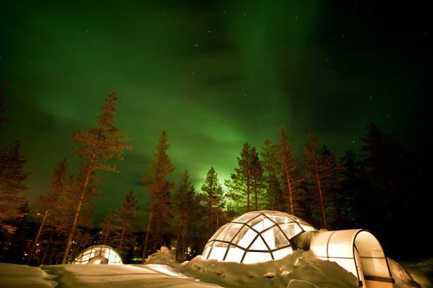 Nell'igloo finlandese