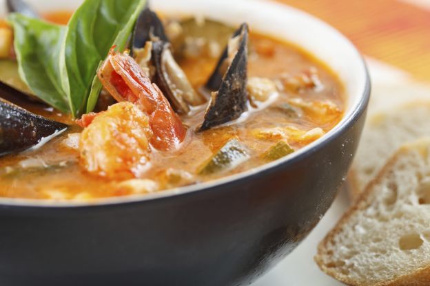 Zuppa veloce di pesce