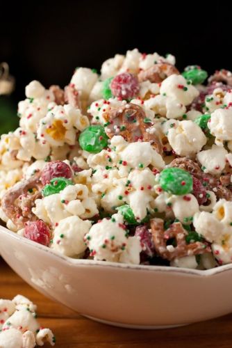 Popcorn di natale