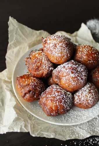 Frittelle di ricotta e mele