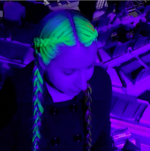 Capelli fluo