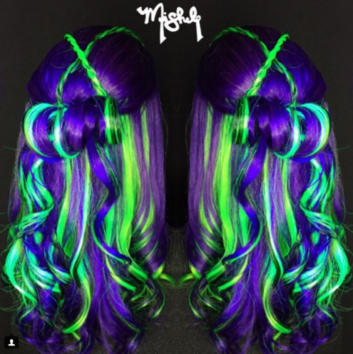 Capelli fluo