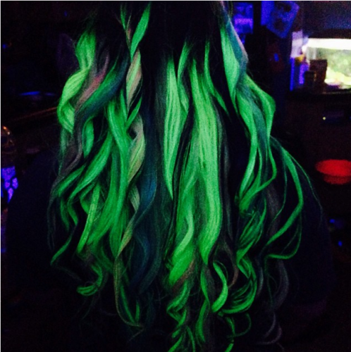 Capelli fluo