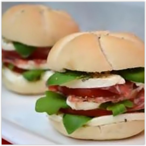 5. PANINO CAPRESE E COPPA