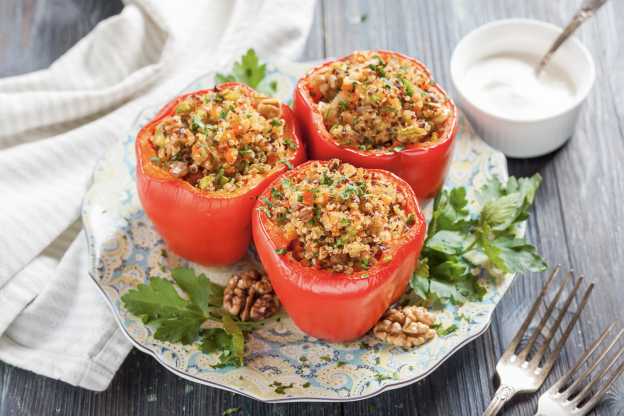 Pomodori ripieni di quinoa