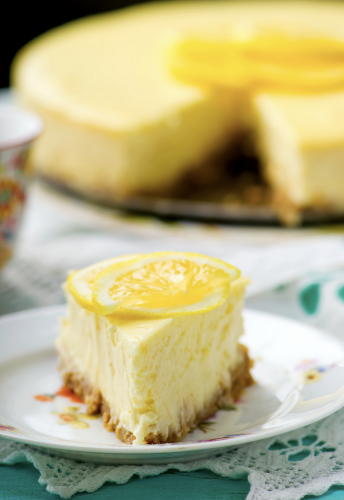 Mini cheesecake al limone e biscotto allo zenzero