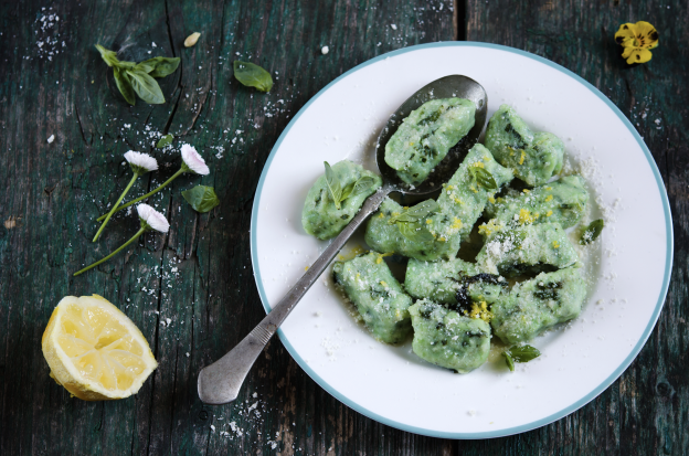 Gnocchi verdi di pane