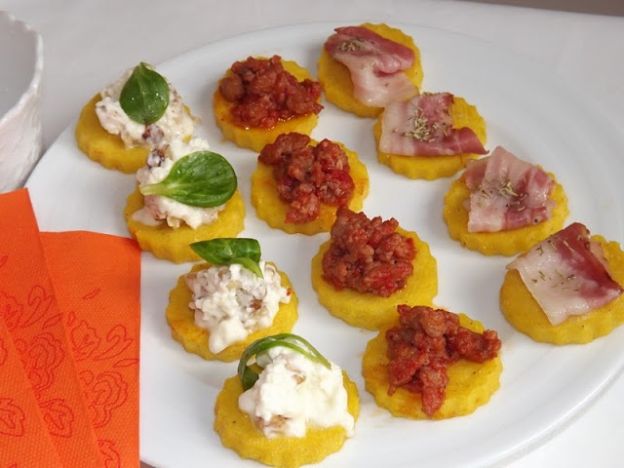 Tortini di polenta