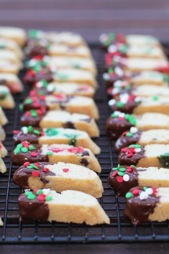 Cantuccini  al cioccolato senza mandorle