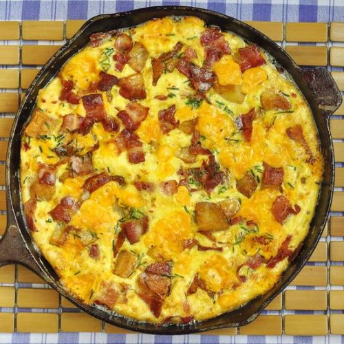 Frittata con la salsiccia