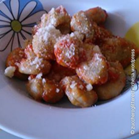 Gnocchi di melanzane al pomodoro