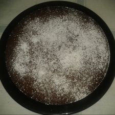 Ciambella semplice al cioccolato