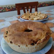 Torta salata alle verdure e pancetta