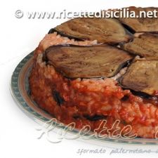 Sformato di riso e melanzane alla Palermitana