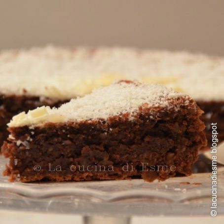 Torta caprese al cioccolato