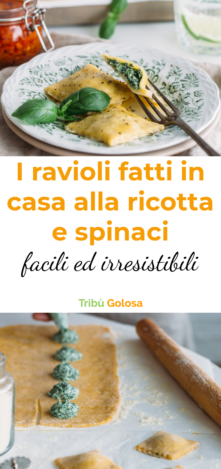 I ravioli fatti in casa alla ricotta e spinaci: facili ed ...